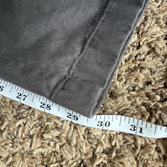 J Crew Mercantile Flex Men’s Pants 36 X30 Gray Chino Straight Flat Front **FLAW - Picture 3 of 7